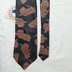 Baltimore Orioles baseball tie. New with tags